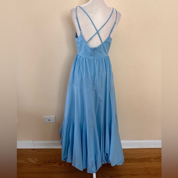 Cinq à Sept Effie Midi Gathered Hem Midi Dress - Picture 7 of 9